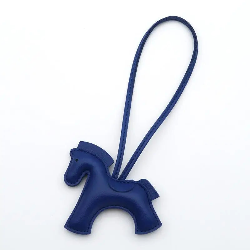 PU Leather Pony Bag Charm | Cute Keychain Pendant & Bag Accessory